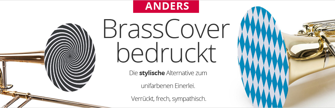 Brasscover bedruckt